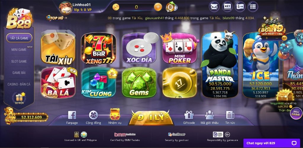 B29 game bai doi thuong - Đánh giá đặc điểm chân thực nhất 6