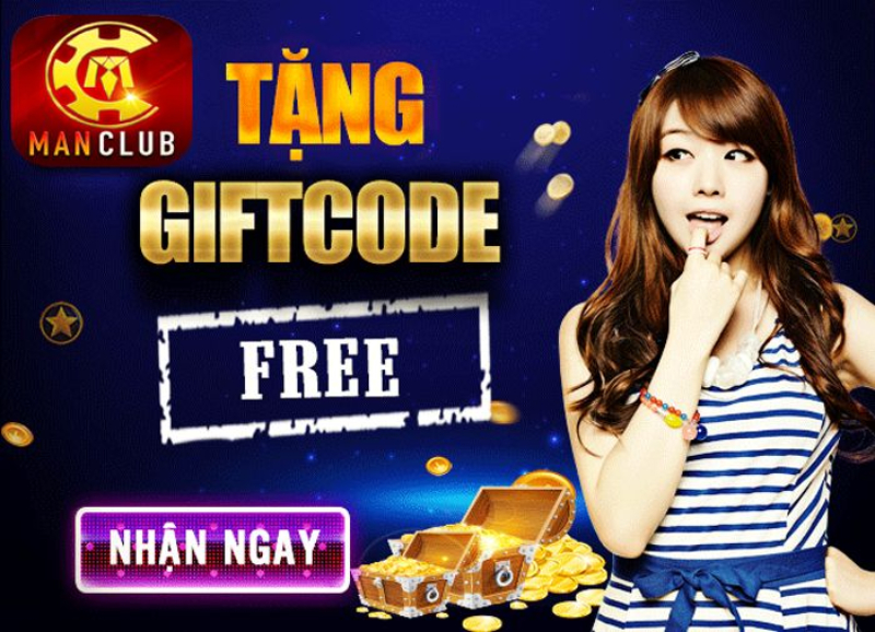 thiên đường giải trí man.club này sẽ giúp bạn có cơ hội nhận được nhiều mã quà tặng