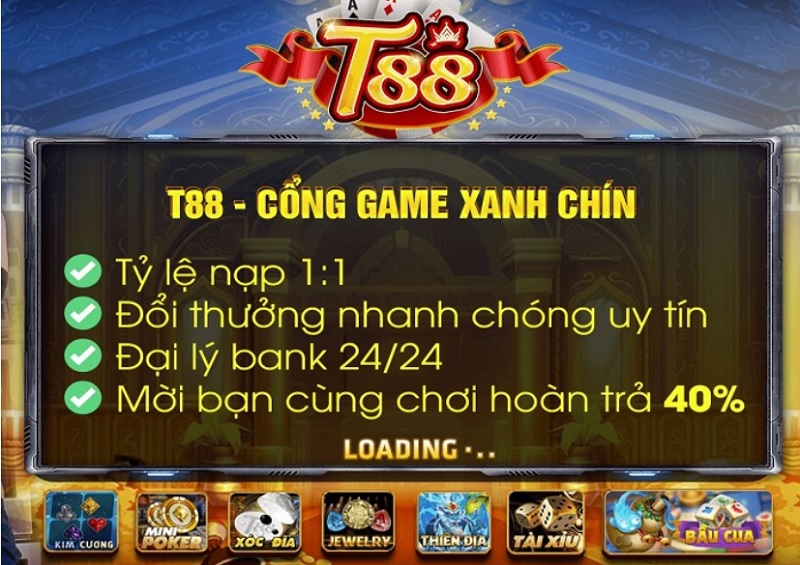 t88 tổng hợp các thể loại game đổi thưởng được người chơi yêu thích nhất