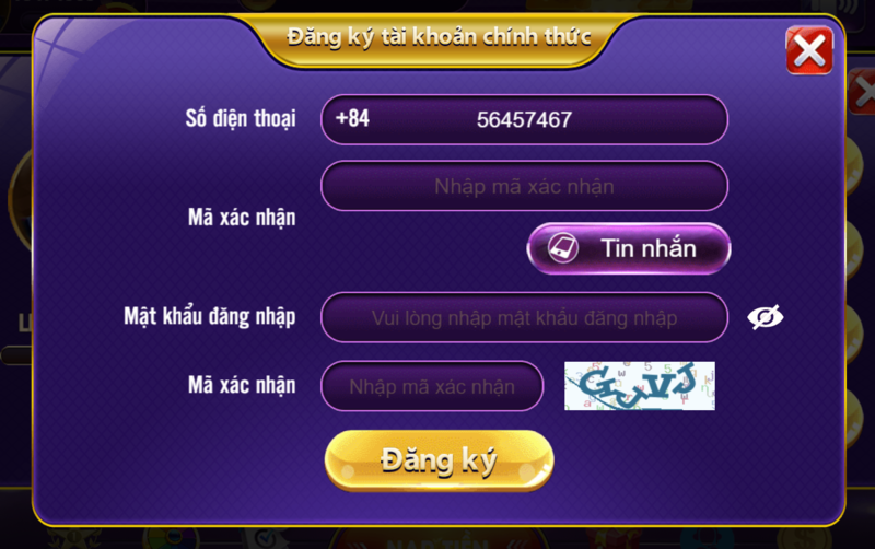 Hướng dẫn đăng ký tài khoản 68 game bài cực đơn giản