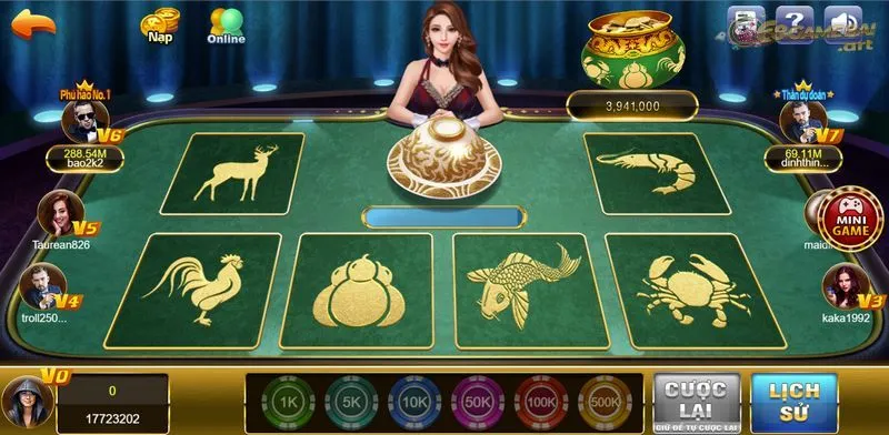 Bầu cua là game cá cược thú vị và hấp dẫn